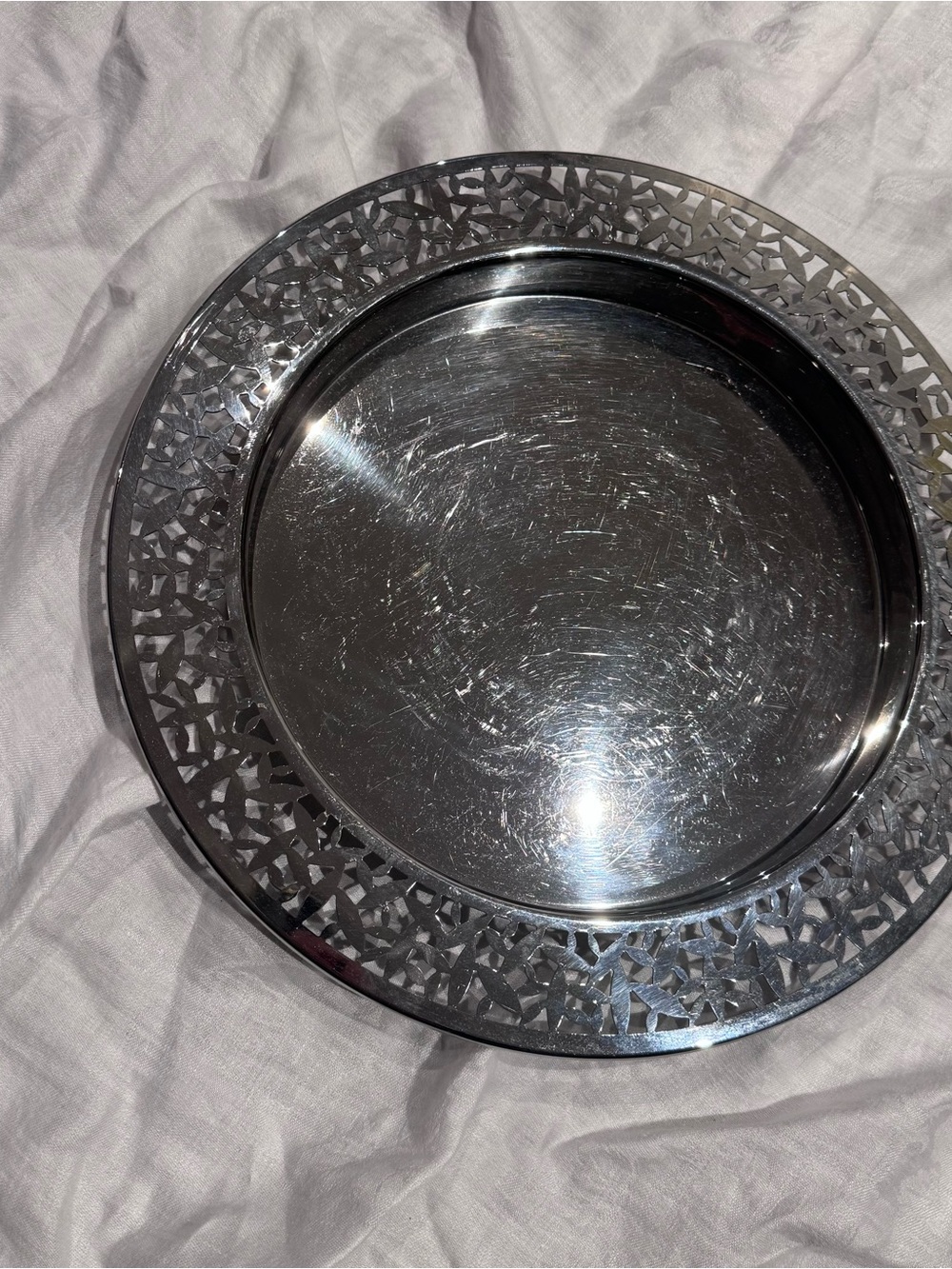 ALESSI stainless steel large tray